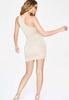 Oh Polly Beige Mini Pencil Dress 38 0A6D1_F* 38 0_6 T3A