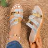 Women Platform Slippers Beach Wedges Slippers Casual Summer New Lightweight Designer Shoes Slip on Outdoor Sandals Slides Women