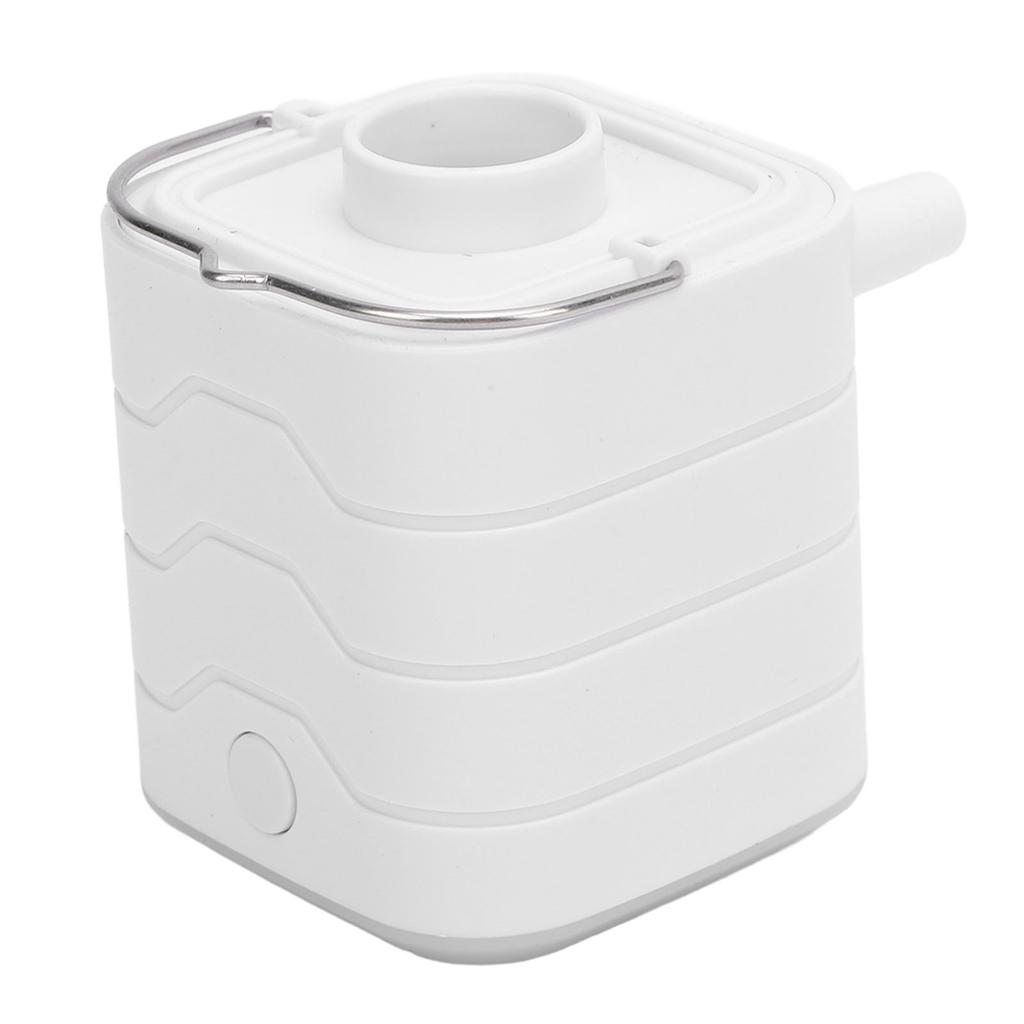 Kleine Luftpumpe mit LED-Licht Verschiedene Düsen 1600mAh Typ C Wiederaufladbar Kleiner Inflator Deflator