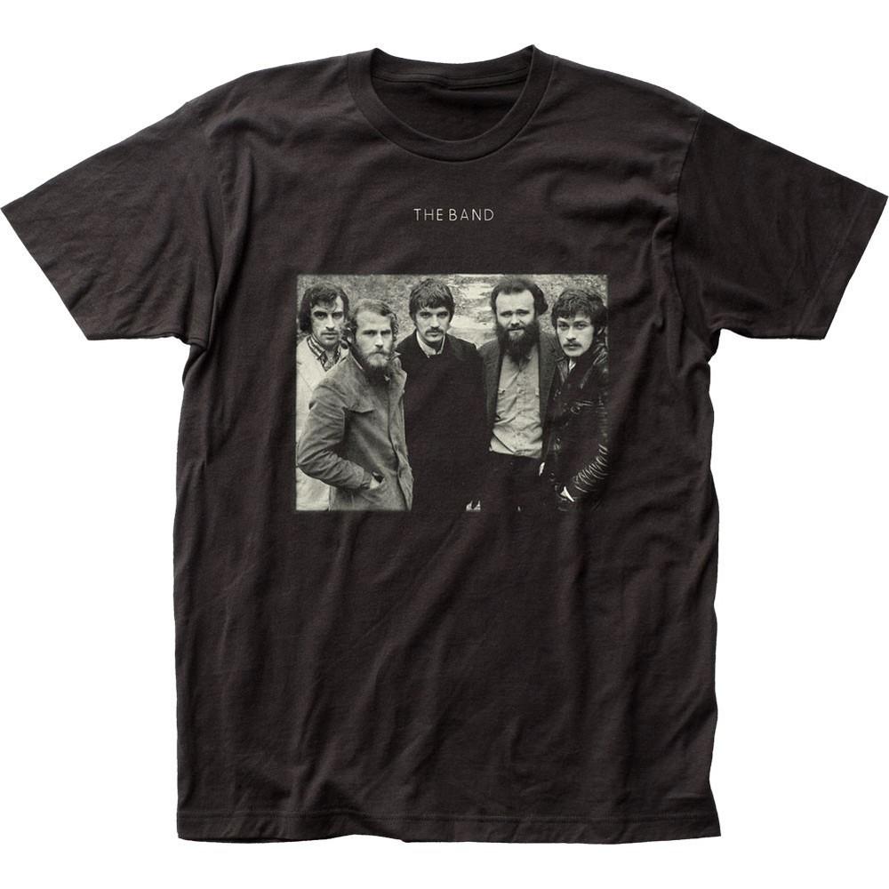 The Band The Band Mens T Shirt Music Classic Concert Rock Band Tee New Black Unisex T-Shirt S