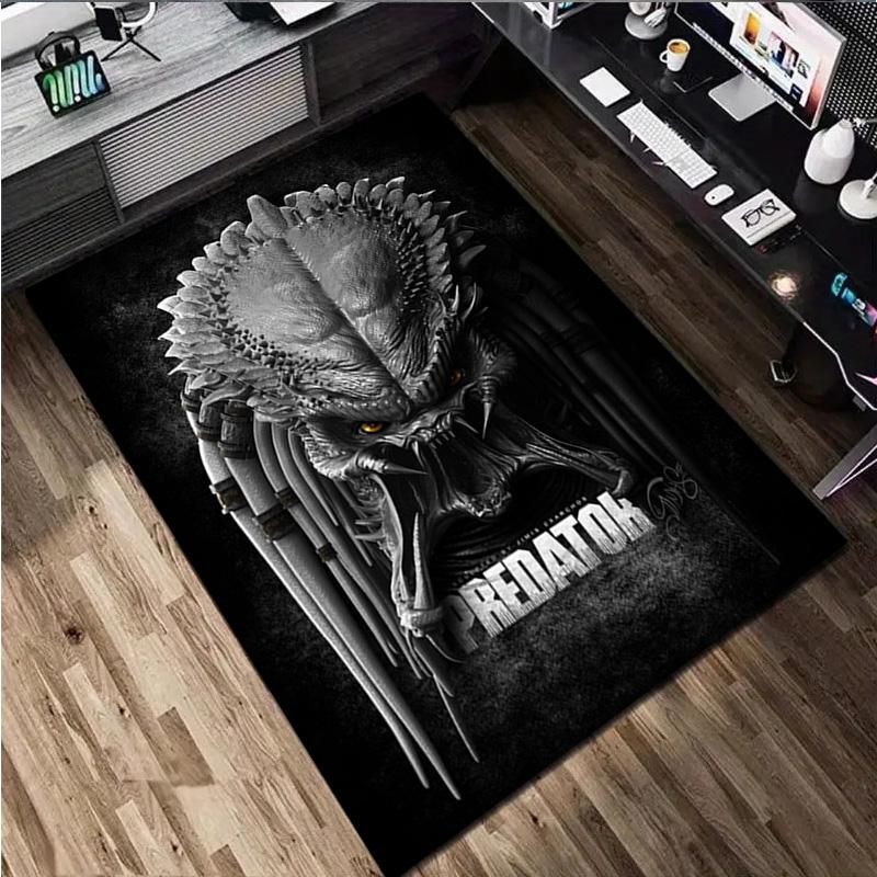 1 Stück Der Predator Druckteppich - Heimdekoration Teppich Für Wohnzimmer Schlafzimmer Bodenbelag Computerstuhl Bereichsteppich