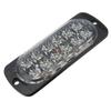 4Pcs Car Emergency Lamp Flash Red 12 LED Flasher Strobe Light for Turck Offroad