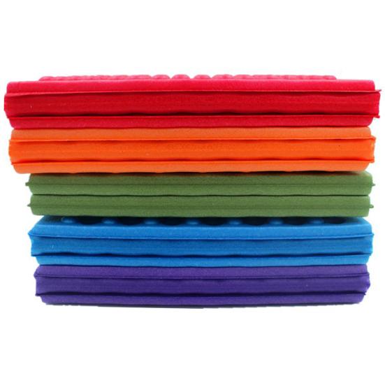 Fankeao Tragbares, faltbares, wasserdichtes XPE-Schaum-Wander-Campingmatten-Sitzkissen für den Außenbereich