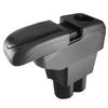 Ruiya Car Armrest Console for Suzuki Turbo RS Adjustable Armrest with Front and Rear Armrest Box with Drink Reduces Driving Car Car Storage Easy