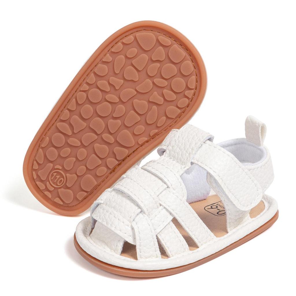 Infant Non-Slip Breathable Velcro Sandals for 0-1 Year Olds