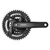SHIMANO Front Chainwheel 170mm 9S with Chain Guard BB Square Axis UN EFCM371C866CL ACERA (MTB) FC-M371L 48×36×26T Black/Compatible 122.5mm (LL123)