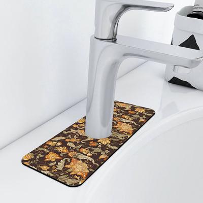 Wasserhahn-Pad, stark saugfähig, spritzwassergeschützt, waschbar, leicht zu reinigen, hinter dem Wasserhahn, Waschbecken, Abfluss-Pad, Küchenzubehör
