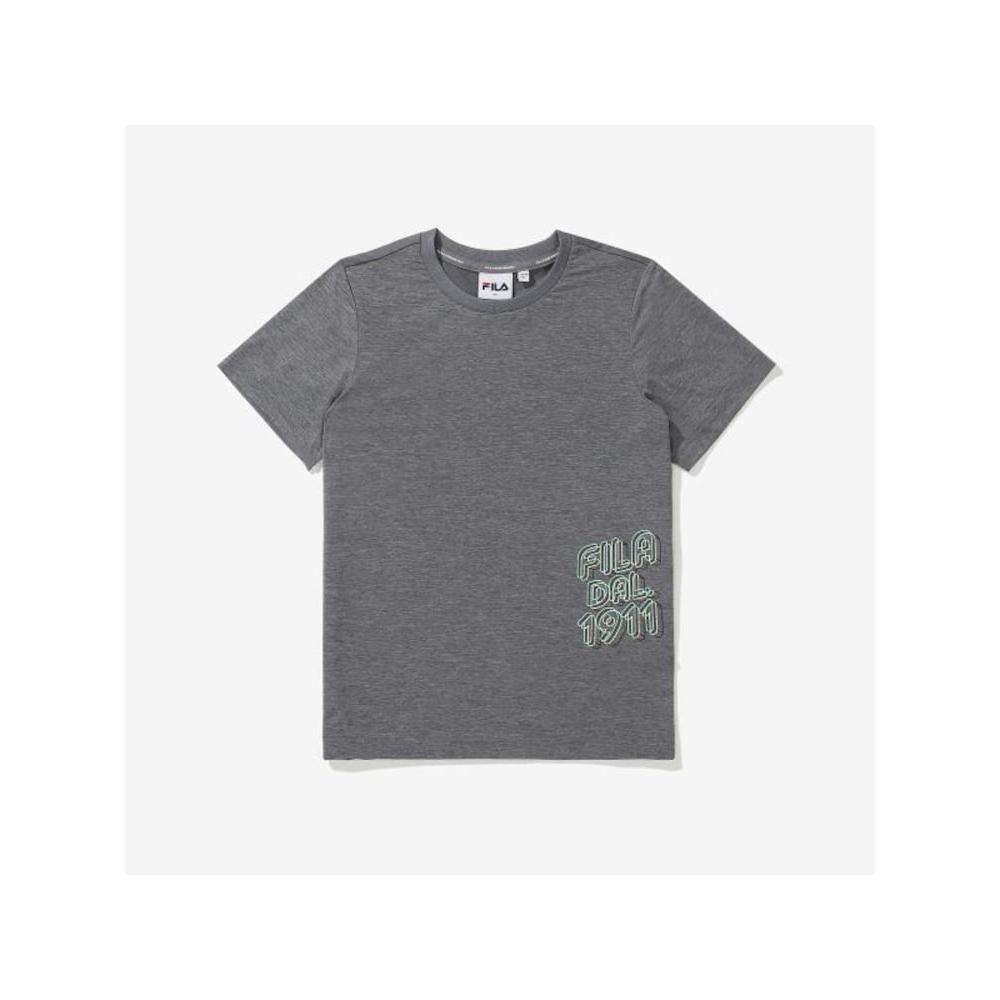 

[fila Kids] Футболка с коротким рукавом Mimo Phil Fk2rse2202x Dle q0zFk2rse2202xDle DARKMELANGE/120