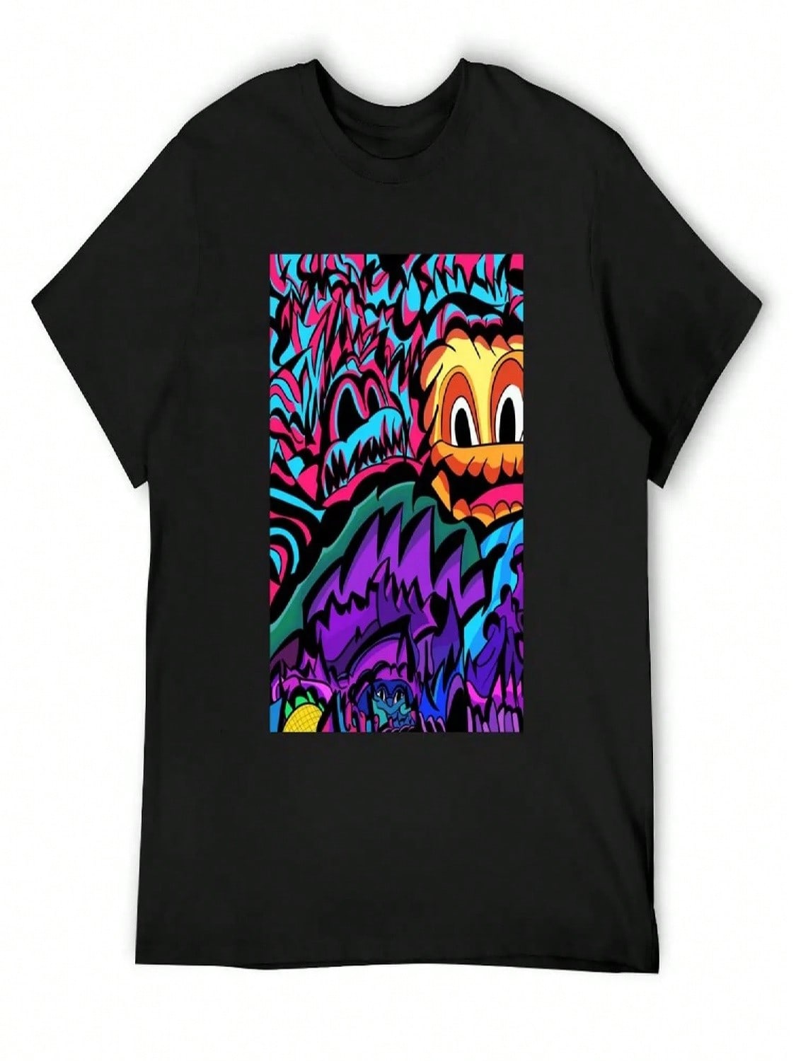 Neon Cesspool T-Shirt Aesthetic Clothes Graphics Big And Tall T Shirts For unisex S разноцветный