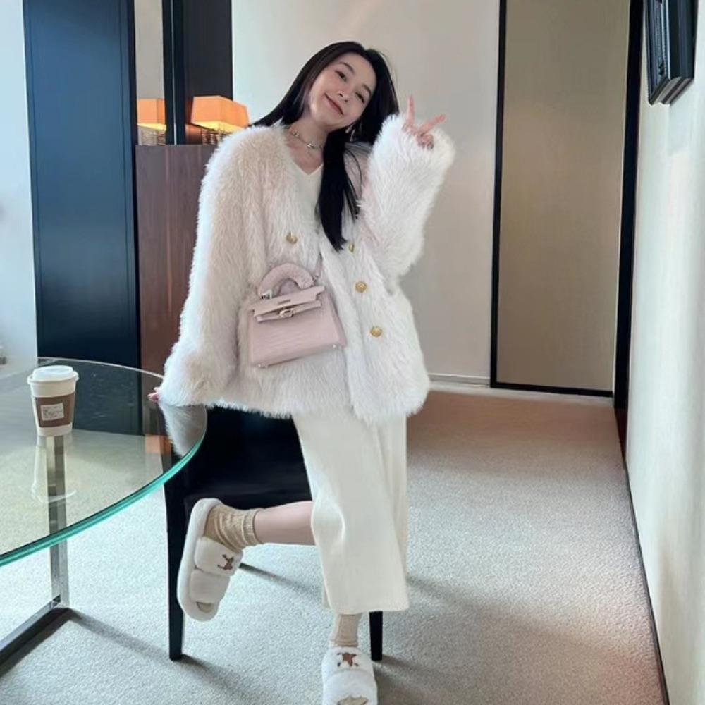 Pink Alligator Pattern Kelly Bag High-end Fluffy Handbag 2023 New Mini Shoulder Messenger Bag Bag Female