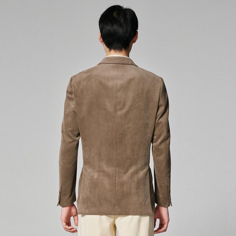 Baoxiniao Men's Business Casual Peak Lapel Double-Vent Blazer
