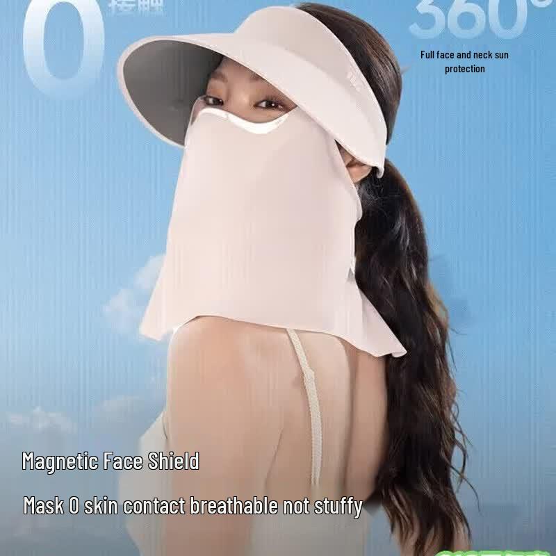 Beneunder Magnetic Full-Face Sun Protection Hat