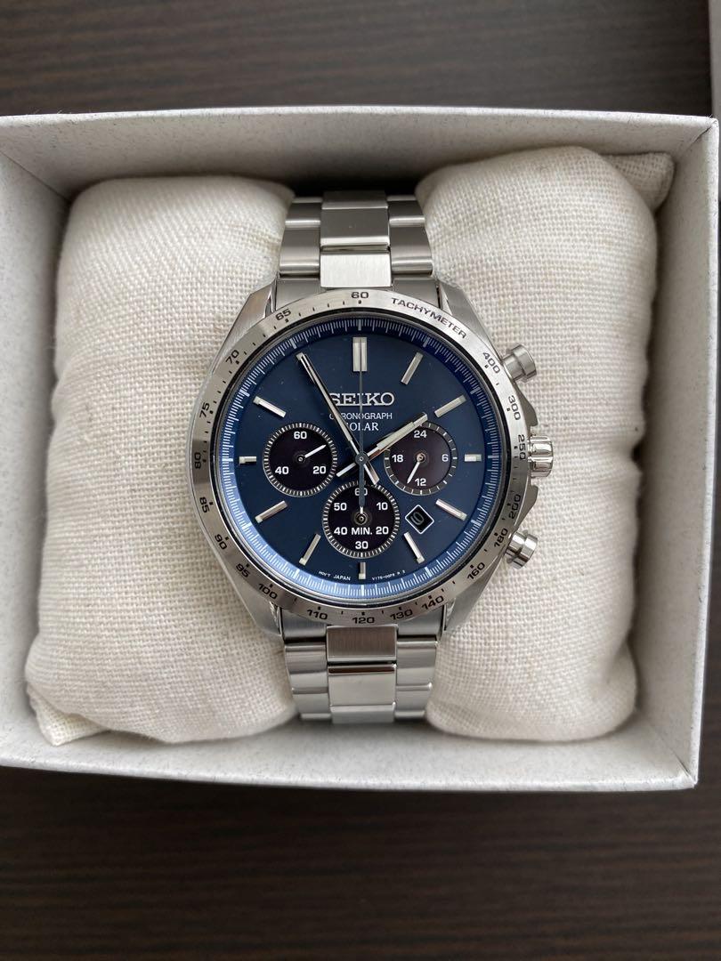 

[USED] SEIKO SBPY163 Seiko Selection Solar Chronograph