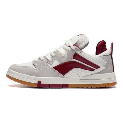 Li Ning Weiw Pro Wrap Warm Waterproof Low-Top Skate Shoes Men Skate Shoes Gray Red AECS059-1