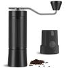 Manual and Electric Coffee Grinder with Stainless Steel Grinding Adjustable Uniform USB Easy To for Outdoor Home Hand French Press 2-in-1 Grinding,