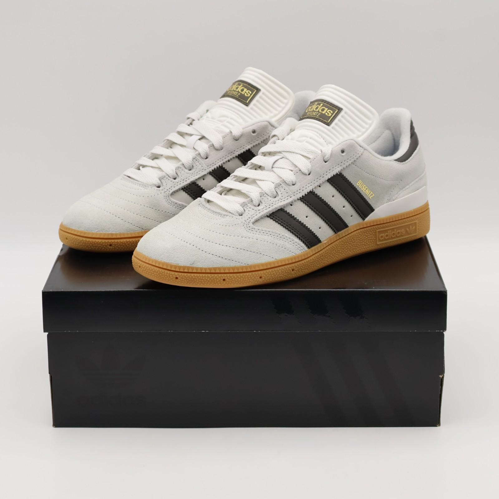 IF4617 adidas Skateboarding Busenitz Crystal White Shadow Olive Gum (Men s) 5