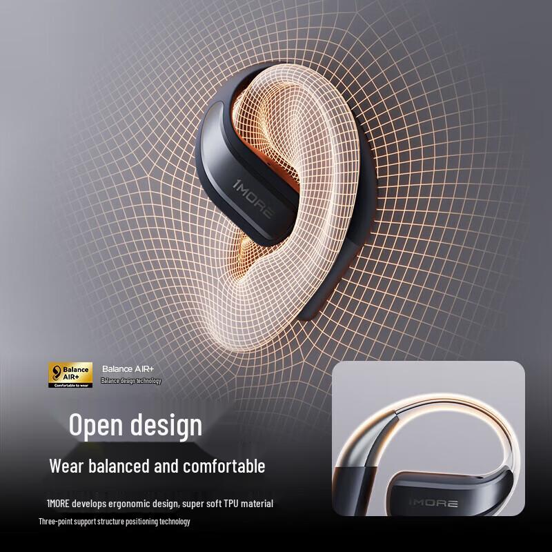 1MORE S70 Ear-Hook Sports Bluetooth Headphones