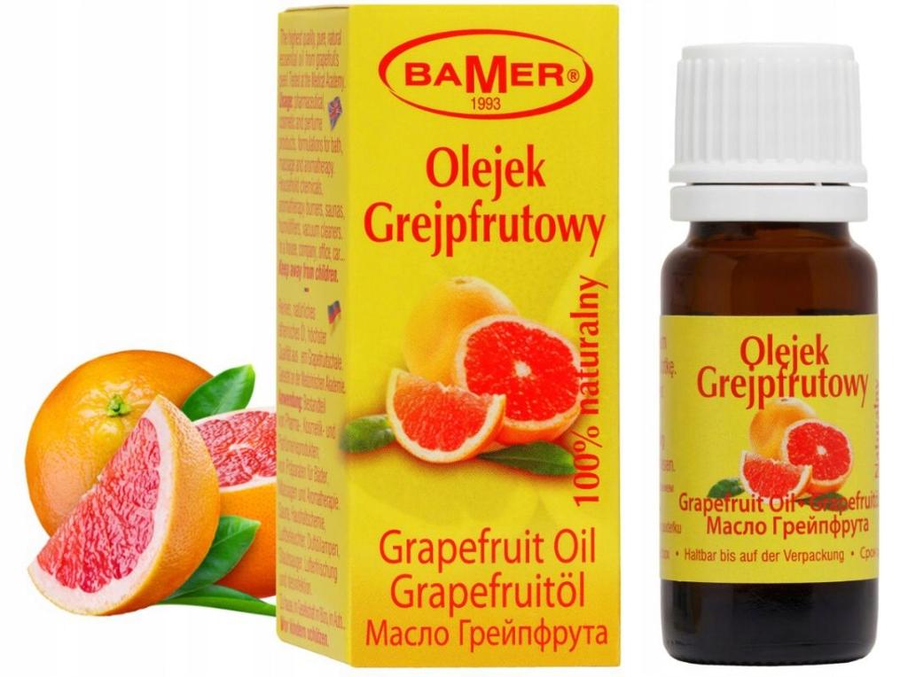 Olejek eteryczny Grejpfrutowy 7 ml BAMER