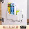 Kitchen Cabinet Door Mount Storage Organizer Plastic Wrap Foil Bags Refrigerator Side Hanging Shelf Modern Minimalist