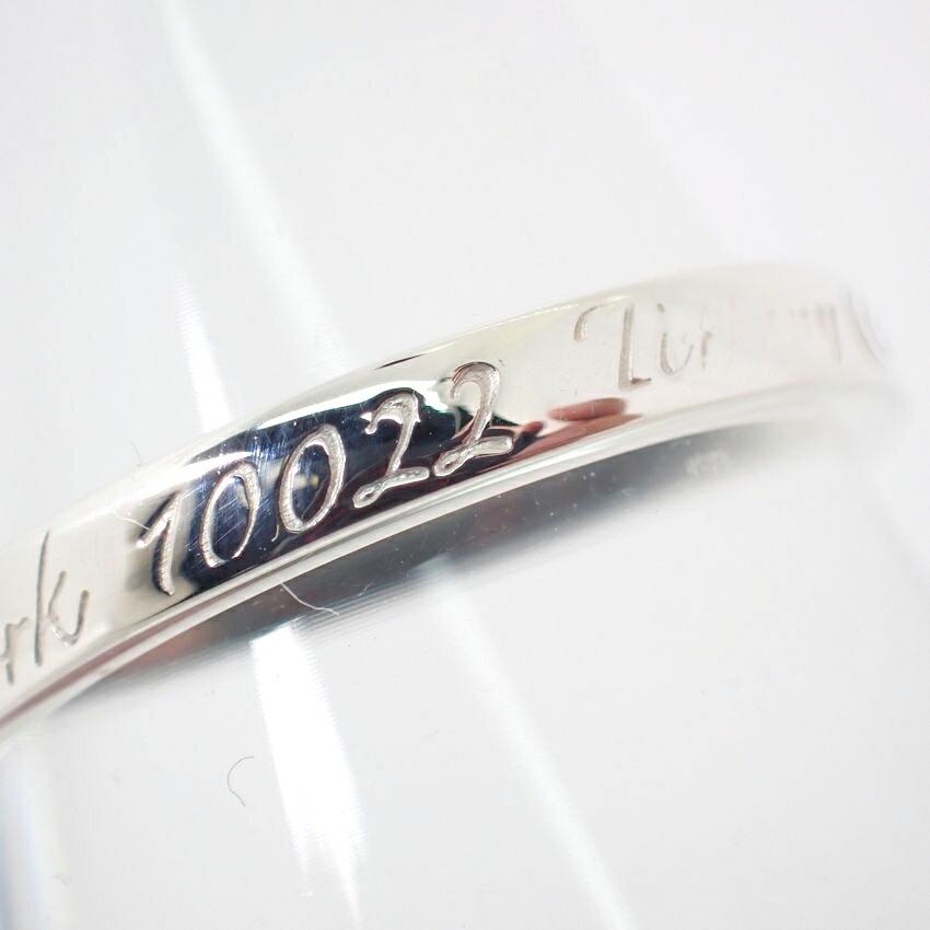 [Pre-owned] TIFFANY/Tiffany 925 Notes Narrow Ring / Size 11.5 / J68-6