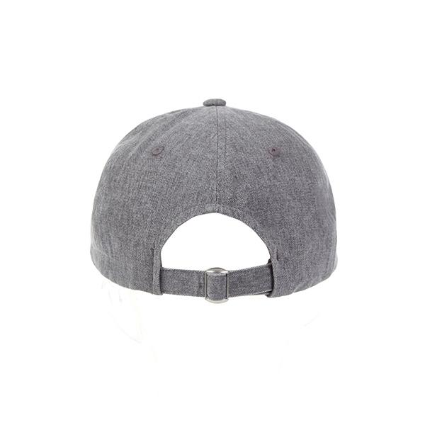 Ssaemsonaiteuledeu Logo Applique Ball Cap Charcoal Grey Uv678003