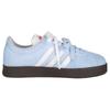 adidas VL COURT 2.0 Gatinho Curativo, Ambiente Fresco Resistente à Abrasão Resistente à Abrasão Tênis de Skate de Cano Baixo Unissex JS3003(Equipe1664-)