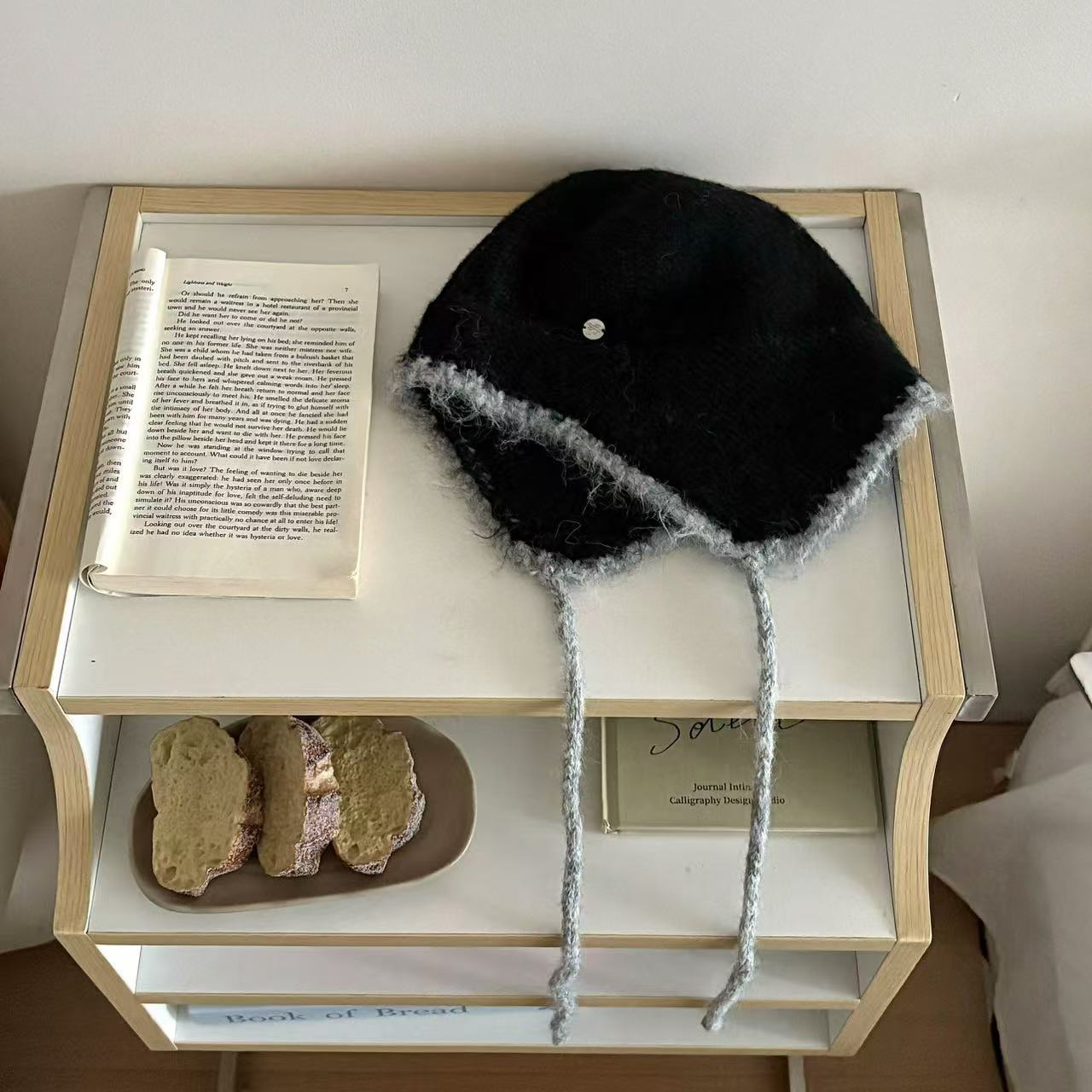 

Knitted Knitted Hat Thickened Winter Cap NEW Fisherman Cap Outdoor Cycling Fishing чорний