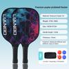 Pickleball Rackets Set Pickleball Paddle Set of 2 Rackets & 4 Pickleballs Balls Beach Tennis Pickleball Racquet Lightweight