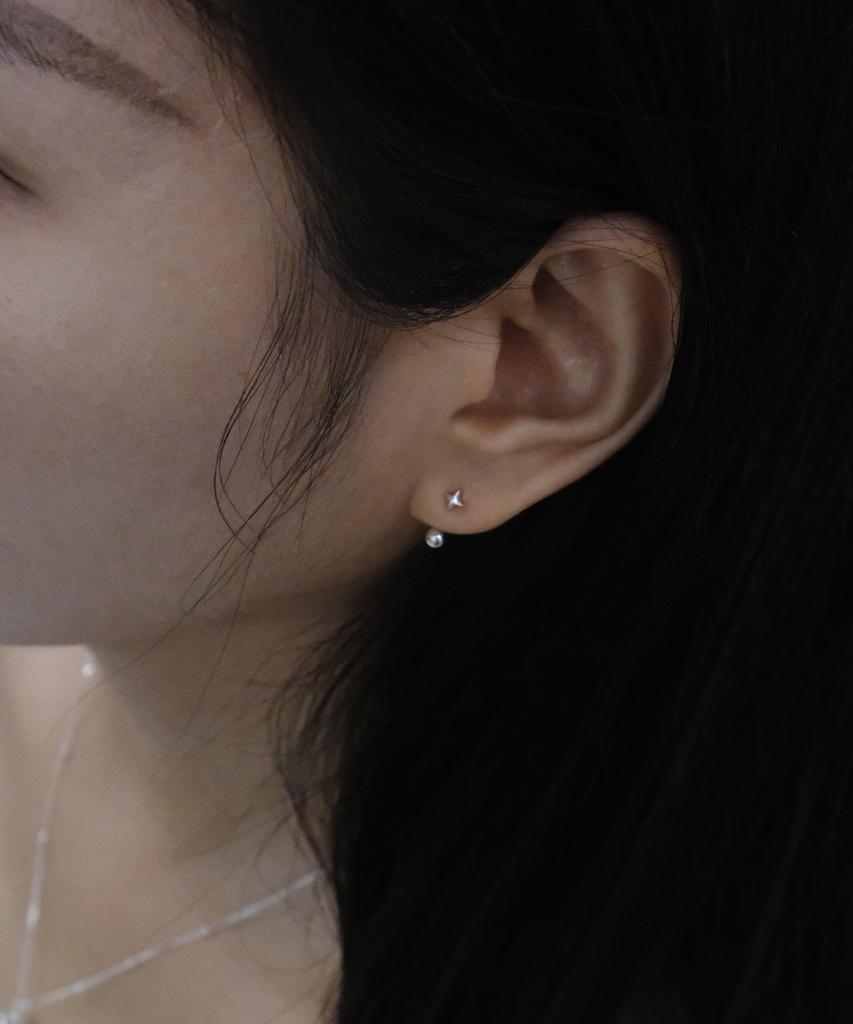 Poetryhaus Two Way Star Earrings