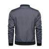 Men's Jackets Fall Bomber Jacket for Men Streetwear Baseball Coat Stand Collar Slim Zipper Up Outdoor Jacket Men Coat