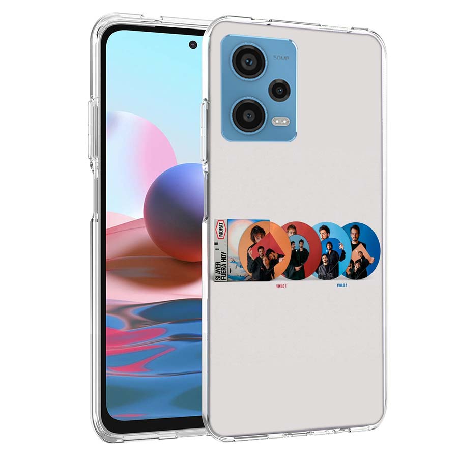 M-Morat Band Phone Case For Redmi Note 13 12 14 15 Pro Plus 13R 11 11T 11E 11S 10 Pro 10S 9 9S Cover Cell Clear TPU Capa Cases S