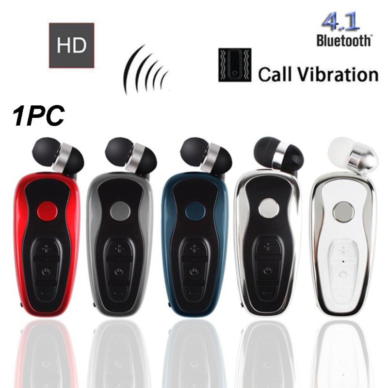 Q7 Wireless Convenient Bluetooth 4.1 Earphone Stereo Headset Voice Report In-Ear Retractable Wire