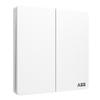 ABB Junchi Series 2-Gang Single Control Switch Panel