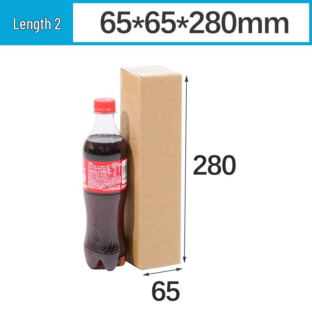 Durable Rectangular Corrugated Cardboard Box for Packing Water Cups & Extended Umbrellas