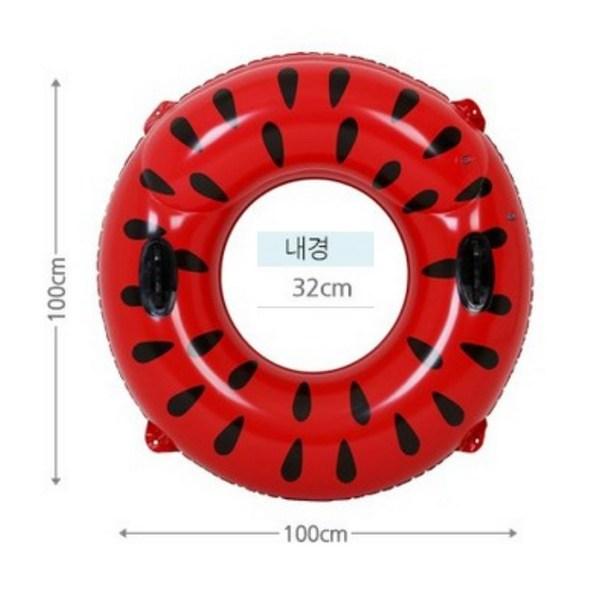 Sunny Water Watermelon Tube 100cm, Korean Water Fun Items