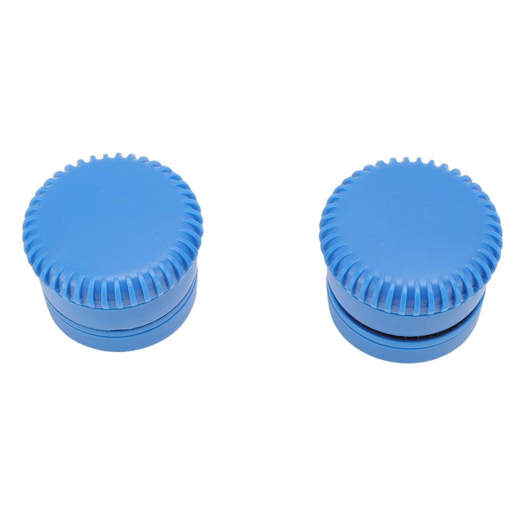 2Pcs Glass Cleaner Scrubber, Compact Easy Using Aquarium Algaes Remover Magnetic Cleaner Brush for Aquarium Cleaning Tool
