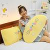 Pig Cat Long Pillow Plush Toy Cartoon Cushion Cartoon Decoration Kids Gifts