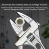 Adjustable Wrench Large Opening Bathroom Spanners Wrenches Wide Jaw 6-68mm Aluminum Alloy Spanners Wrenches