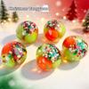 Creative Crispy Handmade Ball Anxiety Relief Christmas Squishy Toy TPR Fidget Toy  Children's Gifts