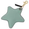 See by Chloe Joyrider Padded Star Keyring Bag Milky 39P Charm, Mint, CHS22WK730C41, [Used]