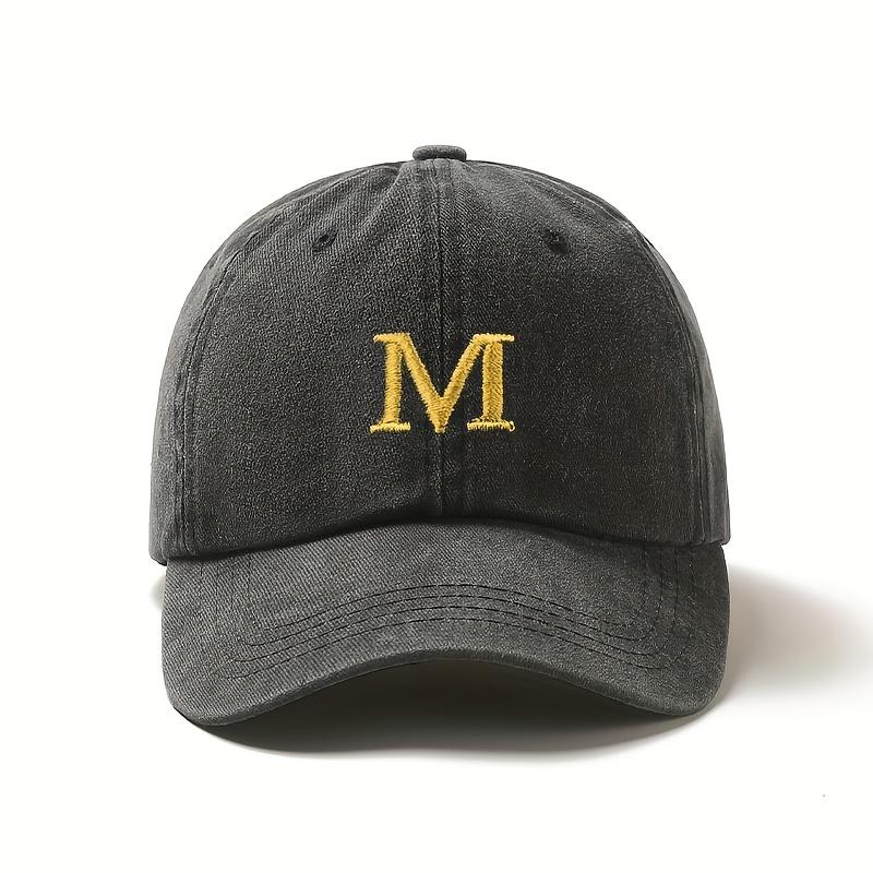 

Unisex Polyester Baseball Cap Featuring Lightweight Letter Design Non-Elastic Fabric Washable for Outdoor Use and Valentine s Adjustable чёрный