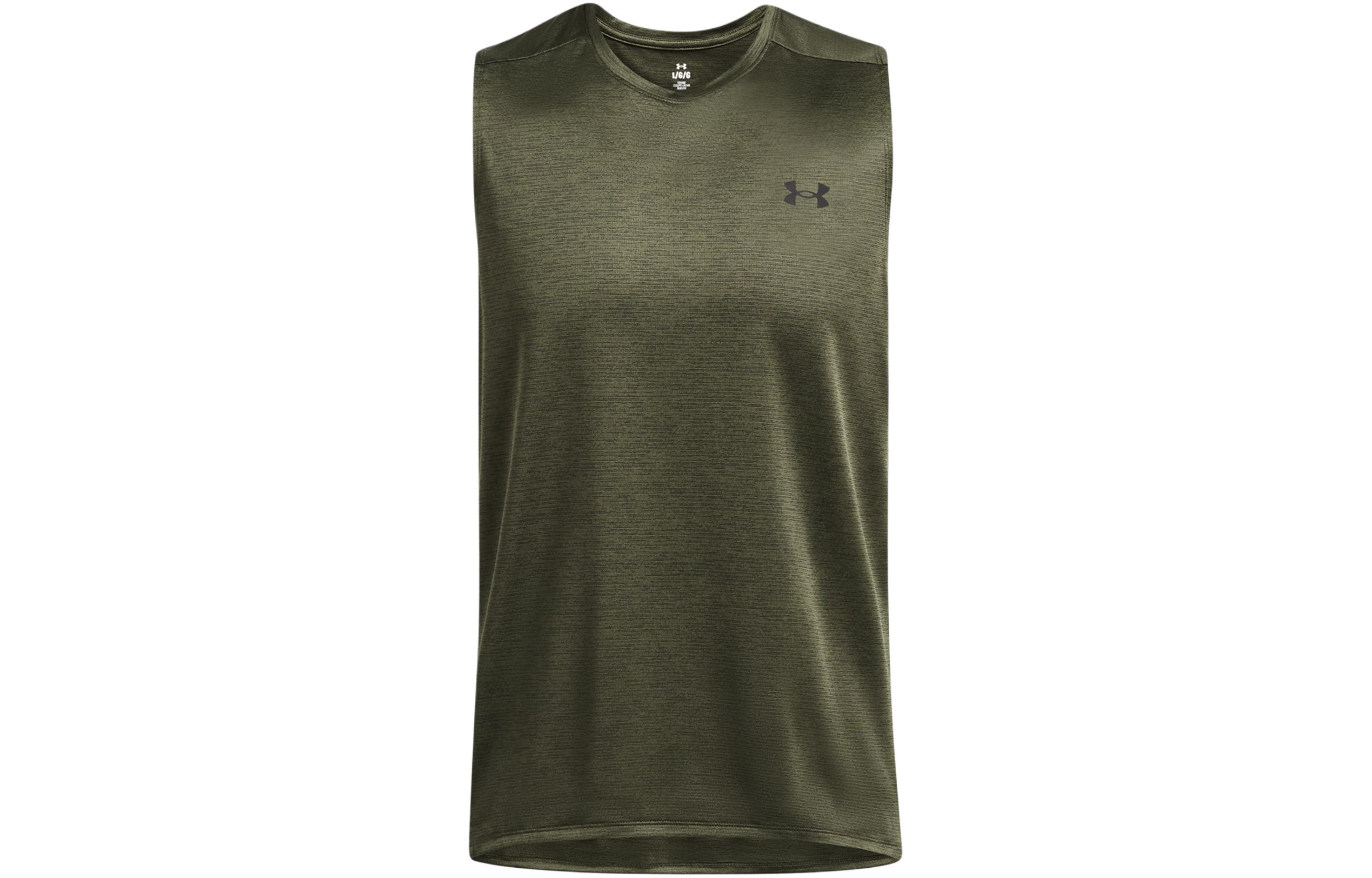 Under Armour Tank Top Men s Gray Green 1384290-390 XXL