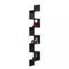 Modern Maxi Hanging Corner Shelf - 202cm black