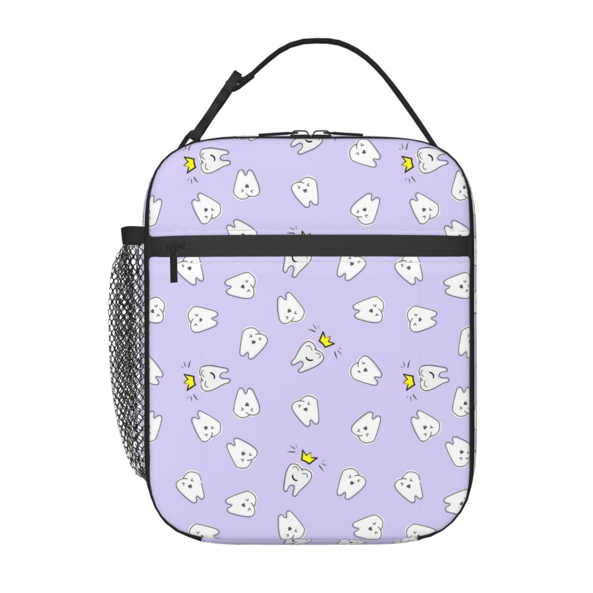 

Cartoon Tooth Dental Fairy Insulated Lunch Bag for Women Office Cooler Thermal Food Box Tote Leakproof Lunch Boxes Container One Size