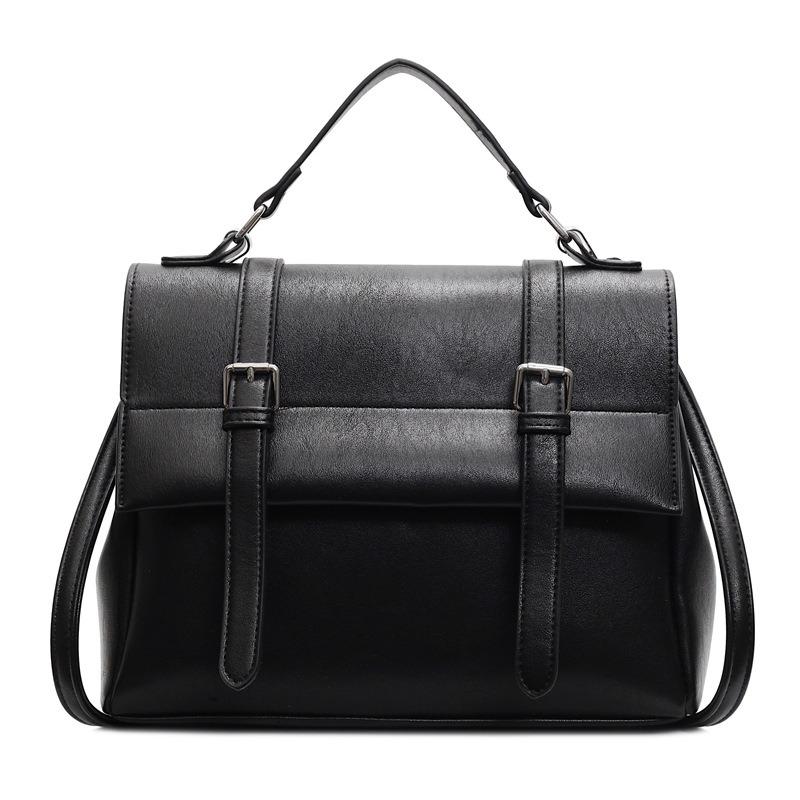 New retro simple handbag girls casual versatile single backpack