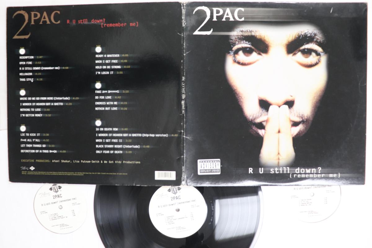 

LP Record 2PAC R U Still Down Remember Me 01241416281 JIVE 1997 US Rap HipHopRB Used