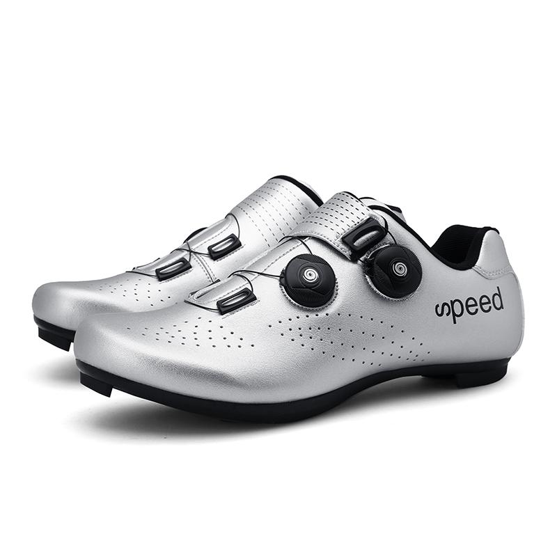 Cycling Shoes Men's Road Bike Racing Competition Shoes Self-Locking SPD Cycling Racing Sports Shoes Women Cleats Cycling Shoes
