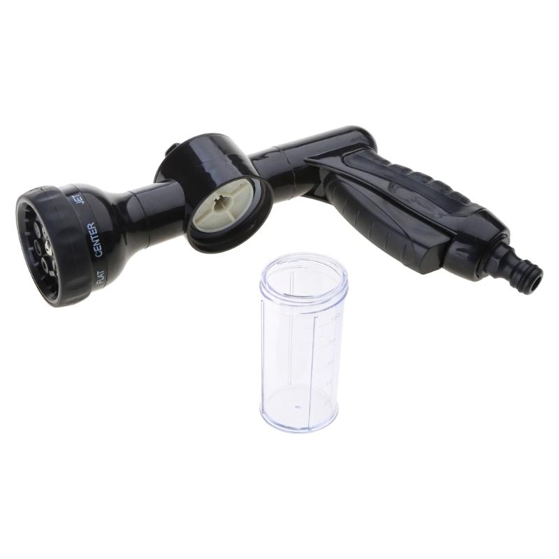 Multifunctional Foam Gun for Car Washing Garden Patio Flowers Plants Watering Pets Showering Durable Water Hose Nozzle
