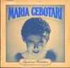 LP Record MARIA CEBOTARI  Das Maria Cebotari Album Legende U 1C147291189 Dacapo Germany Classical Used