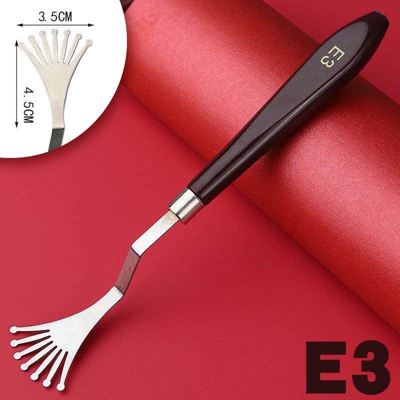Spatule Couteau à Palette Spatule pour Peinture à l'Huile et Gouache en Acier Inoxydable